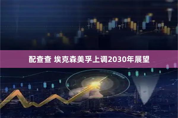 配查查 埃克森美孚上调2030年展望
